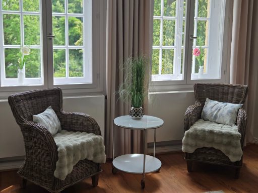 Leseecke im Wohnzimmer
